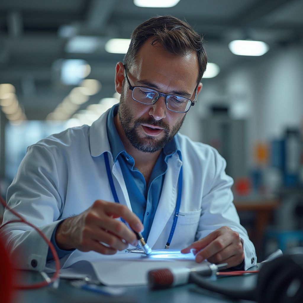 Material quality inspection