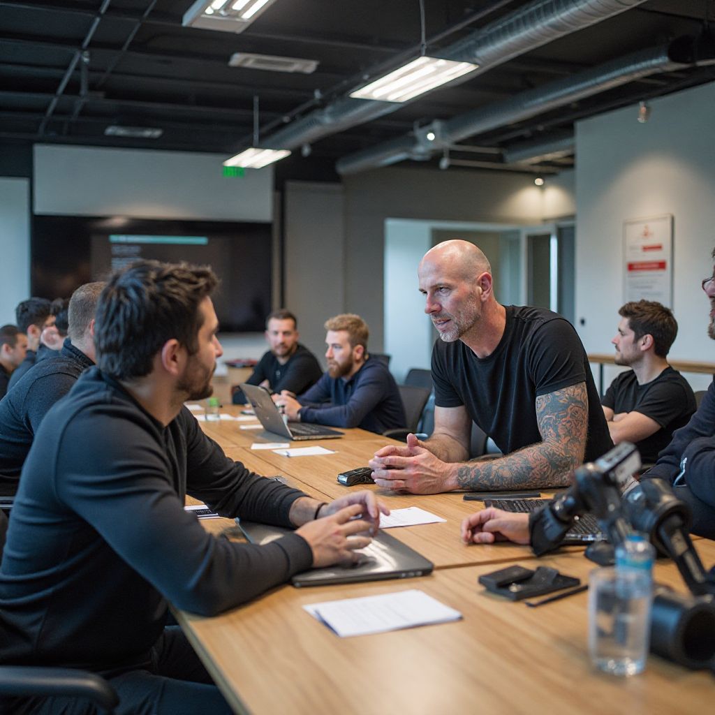 Athlete consultation session